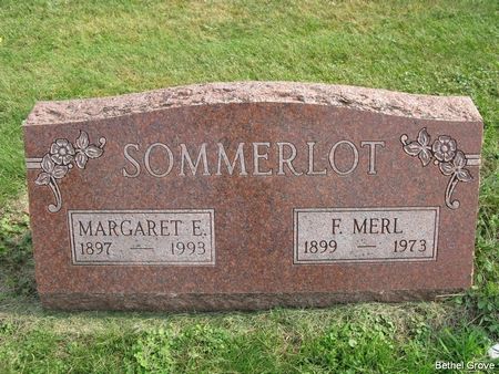 SOMMERLOT, MARGARET ELIZA - Marshall County, Iowa | MARGARET ELIZA SOMMERLOT 