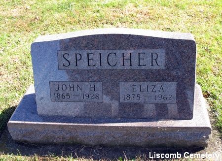 SPEICHER, ELIZA - Marshall County, Iowa | ELIZA SPEICHER 