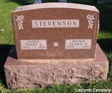STEVENSON, HARRY A. - Marshall County, Iowa | HARRY A. STEVENSON 