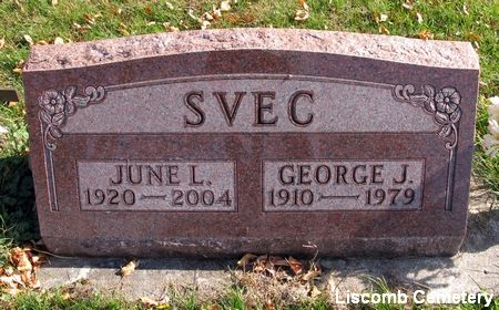 SVEC, GEORGE J. - Marshall County, Iowa | GEORGE J. SVEC 