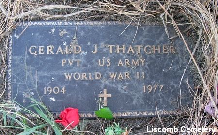 THATCHER, GERALD J. - Marshall County, Iowa | GERALD J. THATCHER 