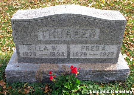 THURBER, RILLA W. - Marshall County, Iowa | RILLA W. THURBER 