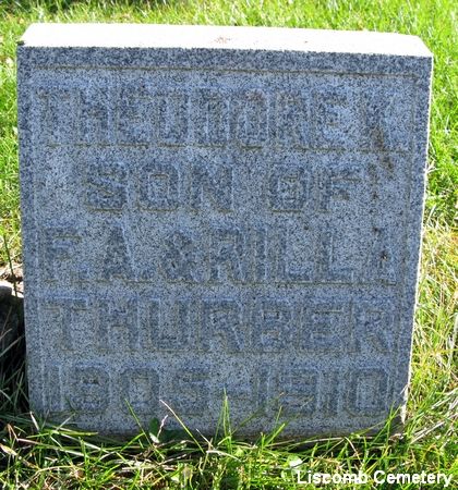 THURBER, THEODORE K. - Marshall County, Iowa | THEODORE K. THURBER 