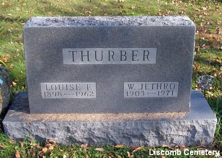 THURBER, WALTER JETHRO - Marshall County, Iowa | WALTER JETHRO THURBER 