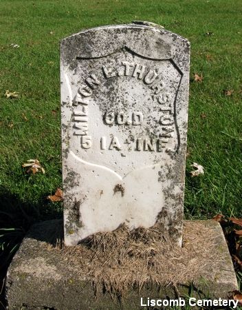 THURSTON, MILTON EZRA - Marshall County, Iowa | MILTON EZRA THURSTON 