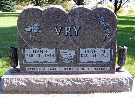 VRY, JOHN H. - Marshall County, Iowa | JOHN H. VRY 