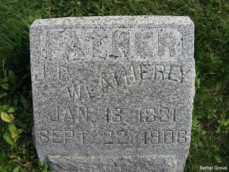 WEATHERLY, JOHN CALVIN - Marshall County, Iowa | JOHN CALVIN WEATHERLY 