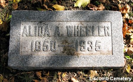 WHEELER, ALIDA A. - Marshall County, Iowa | ALIDA A. WHEELER 