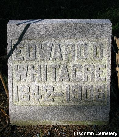 WHITACRE, EDWARD D. - Marshall County, Iowa | EDWARD D. WHITACRE 