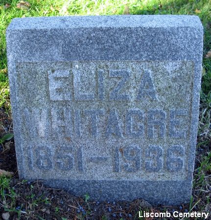 WHITACRE, ELIZA - Marshall County, Iowa | ELIZA WHITACRE 