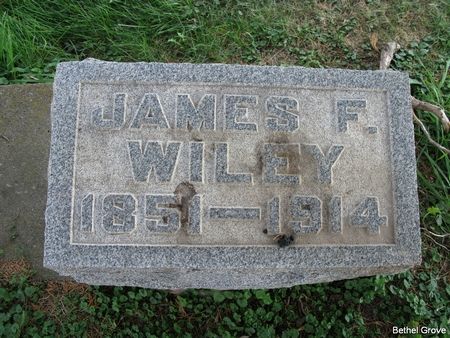 WILEY, JAMES F. - Marshall County, Iowa | JAMES F. WILEY 