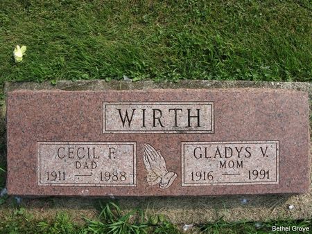 WIRTH, CECIL F. - Marshall County, Iowa | CECIL F. WIRTH 