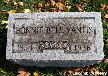 YANTIS, BONNIE BELL - Marshall County, Iowa | BONNIE BELL YANTIS 