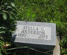 ANDERSON, STELLA C - Mills County, Iowa | STELLA C ANDERSON 