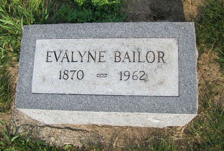 BAILOR, EVALYNE - Mills County, Iowa | EVALYNE BAILOR 