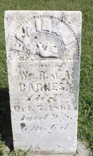 BARNES, ELZIRA J - Mills County, Iowa | ELZIRA J BARNES 