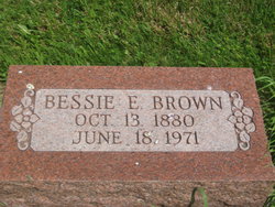 BROWN, BESSIE E. - Mills County, Iowa | BESSIE E. BROWN 