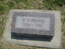 BROWN, W. B. - Mills County, Iowa | W. B. BROWN 