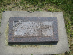 BROWN, WILLIAM W. - Mills County, Iowa | WILLIAM W. BROWN 
