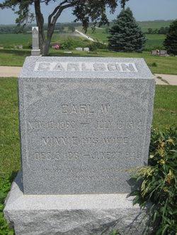CARLSON, MINNIE - Mills County, Iowa | MINNIE CARLSON 