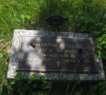 COLE, MARTIN E - Mills County, Iowa | MARTIN E COLE 