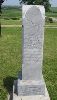 DANFORD, ALICE J - Mills County, Iowa | ALICE J DANFORD 