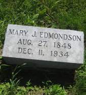 EDMONDSON, MARY J - Mills County, Iowa | MARY J EDMONDSON 