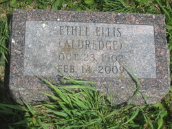 ALDREDGE ELLIS, ETHEL - Mills County, Iowa | ETHEL ALDREDGE ELLIS 