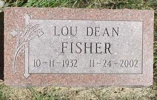 FISHER, LOU DEAN - Mills County, Iowa | LOU DEAN FISHER 