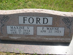 FORD, MAXINE V - Mills County, Iowa | MAXINE V FORD 