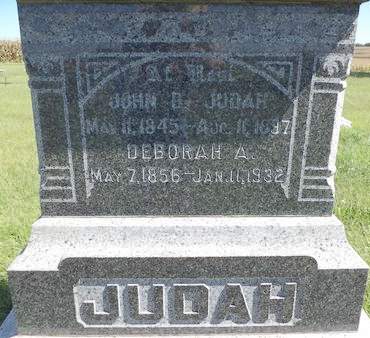 JUDAH, JOHN B - Mills County, Iowa | JOHN B JUDAH 