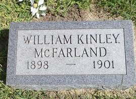 MCFARLAND, WILLIAM KINLEY - Mills County, Iowa | WILLIAM KINLEY MCFARLAND 
