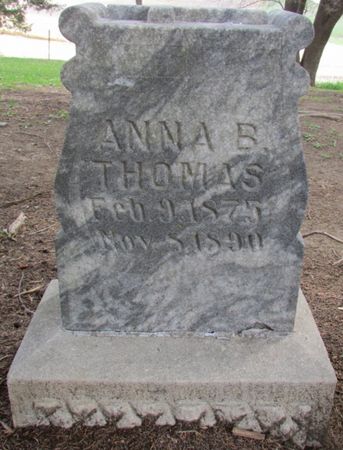 THOMAS, ANNA B. - Mills County, Iowa | ANNA B. THOMAS 