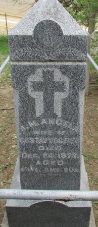 VOGELER, A. M. ANGELA - Mills County, Iowa | A. M. ANGELA VOGELER 