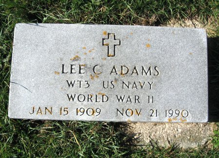 ADAMS, LEE C. - Mitchell County, Iowa | LEE C. ADAMS 