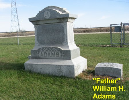 ADAMS, WILLIAM H. (LOT) - Mitchell County, Iowa | WILLIAM H. (LOT) ADAMS 