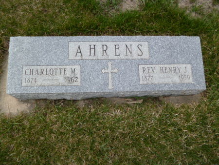 AHRENS, CHARLOTTE - Mitchell County, Iowa | CHARLOTTE AHRENS 