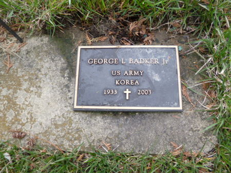 BADKER, GEORGE L. - Mitchell County, Iowa | GEORGE L. BADKER 