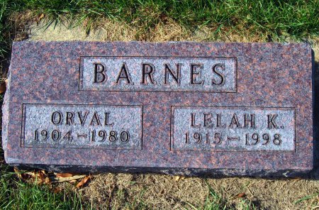 BARNES, ORVAL - Mitchell County, Iowa | ORVAL BARNES 