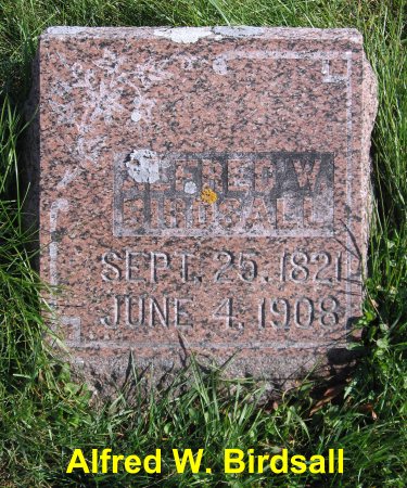 BIRDSALL, ALFRED W. - Mitchell County, Iowa | ALFRED W. BIRDSALL 