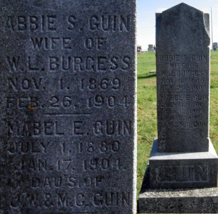 GUIN, MABEL E. - Mitchell County, Iowa | MABEL E. GUIN 