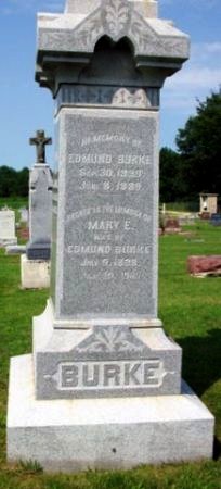 BURKE, EDMUND - Mitchell County, Iowa | EDMUND BURKE 