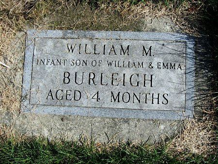 BURLEIGH, WILLIAM M. - Mitchell County, Iowa | WILLIAM M. BURLEIGH 