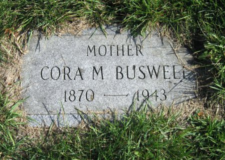 BUSWELL, CORA M. - Mitchell County, Iowa | CORA M. BUSWELL 
