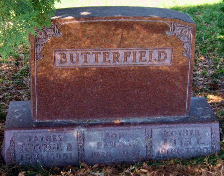 BUTTERFIELD, GEORGE B. - Mitchell County, Iowa | GEORGE B. BUTTERFIELD 