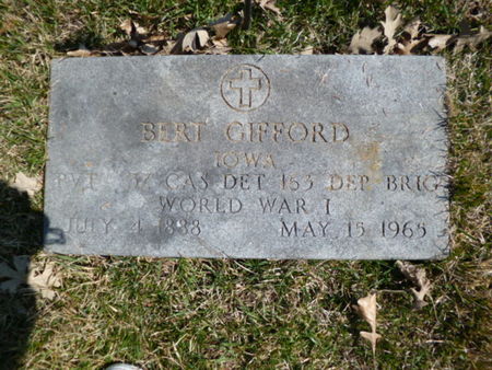 CLIFFORD, BERT - Mitchell County, Iowa | BERT CLIFFORD 