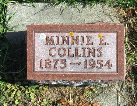 COLLINS, MINNIE E. - Mitchell County, Iowa | MINNIE E. COLLINS 