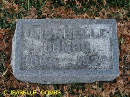 COMBS, C. ISABELLE - Mitchell County, Iowa | C. ISABELLE COMBS 