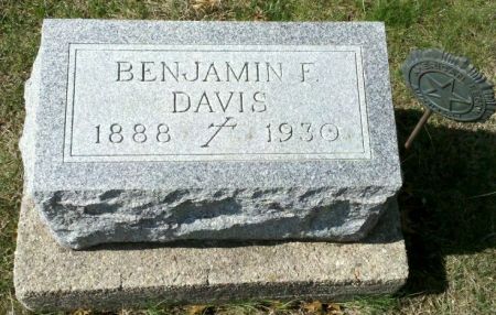 DAVIS, BENJAMIN F. - Mitchell County, Iowa | BENJAMIN F. DAVIS 