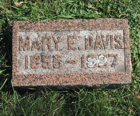 DAVIS, MARY E. - Mitchell County, Iowa | MARY E. DAVIS 